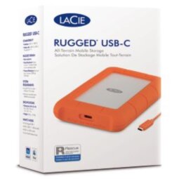 LaCie Rugged USB-C - hard drive - 1 TB - USB 3.1 Gen 1