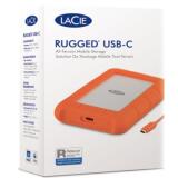 Lacie rugged usb-c - hard drive - 4 tb - usb 3.1 gen 1