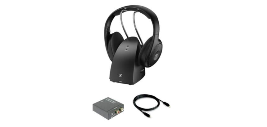 RS120W Cuffia Wireless per TV con convertitore DAC