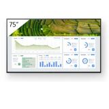 Sony FW-75BZ30L visualizzatore di messaggi Pannello piatto per segnaletica digitale 190,5 cm (75") LCD Wi-Fi 440 cd/m² 4K Ultra HD Nero Android 24/7