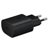 WALL CHARGER 25W TYPEC BLACK NO CAVO