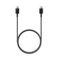 CAVO DATI USB C-USB C BULK BLK 1MT