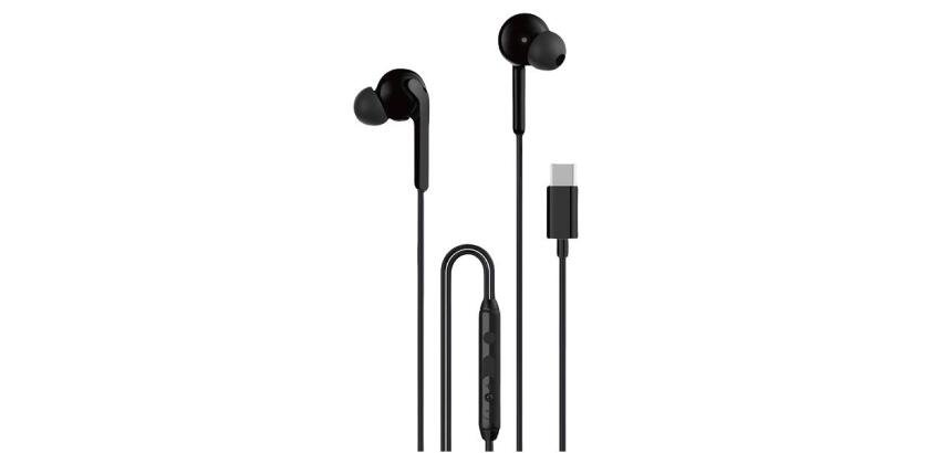 AURICOLARI USB-C BULK BLACK