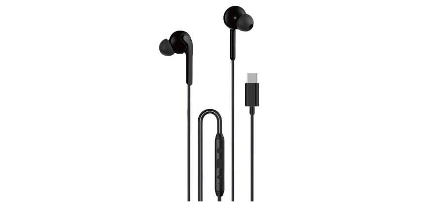 AURICOLARI USB-C BULK BLACK