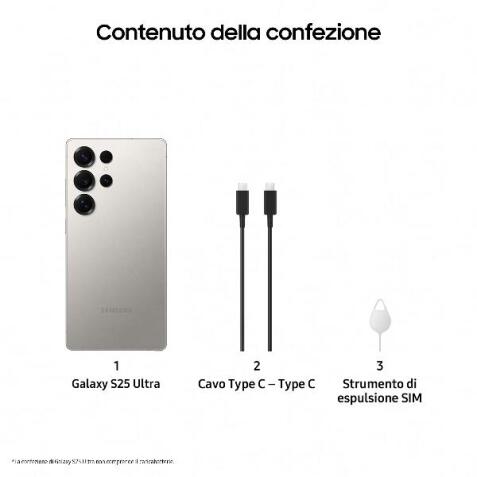 GALAXY S25 ULT 12+1TB TIT GRAY