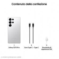 GALAXY S25 ULT 12+1TB TIT WHITESILVER