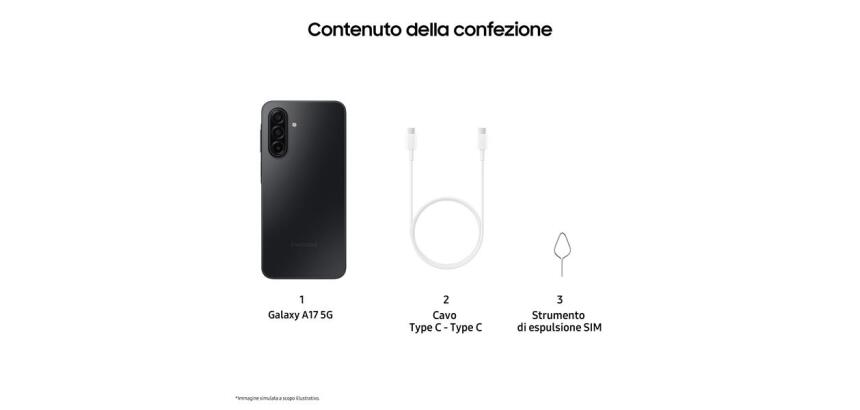 GALAXY A17 5G 4+128GB BLACK ENTERPRISE EDITION