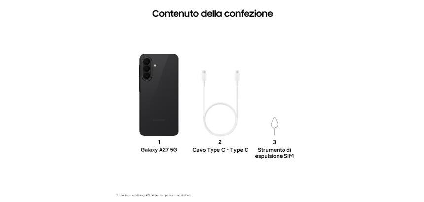 GALAXY A27 6+128GB BLACK ENTERPRISE EDITION