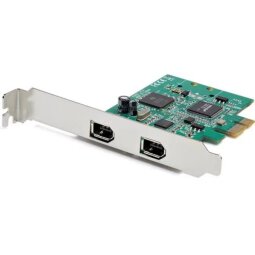 Scheda PCI Express FireWire a 2 porte - Adattatore PCIe FireWire 1394a (PEX1394A2V2)