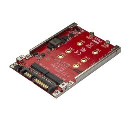 Adattatore per 2 Dischi SSD M.2 a SATA per alloggio da 2 5  - RAID - M.2 NGFF