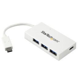 StarTech.com 4 Port USB C Hub with 1x USB-C & 3x USB-A Ports (SuperSpeed 5Gbps), USB Bus Powered, Compact Portable/Laptop USB 3.0 Adapter Hu
