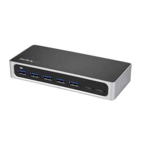 Hub USB-C a 7 porte - 5x USB-A + 2 USB-C - USB 3.0 - Hub Alimentato USB Tipo C