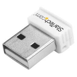 Adattatore di rete wireless N mini USB 150 Mbps - Adattatore WiFi USB 802.11n/g 1T1R - Bianco - Wireless NIC (USB150WN1X1W)