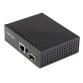 Media converter fibra a Ethernet 60W - PoE+ Convertitore gigabit fibra ottica rame industriale - SFP a RJ45 (IMC1GSFP60W)