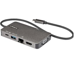 Adattatore multiporta USB-C a HDMI 4K o VGA 1080p 100W PD