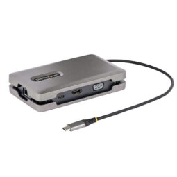 Adattatore Multiporta USB-C con HDMI 4K/VGA/Video USB-C/MST