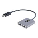 Adattatore DisplayPort HDMI - HUB MST DP 1.4 Doppio HDMI 4K