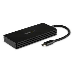 StarTech.com M.2 SSD Enclosure for M.2 SATA Drives - USB 3.1 - USB-C - storage enclosure - M.2 Card - USB 3.1 (Gen 2)