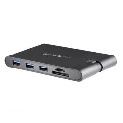 StarTech.com USB C Multiport Adapter - USB Type-C Mini Dock with HDMI 4K or VGA 1080p Video - 100W Power Delivery Passthrough, 3-port USB 3.