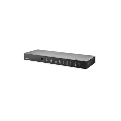 Switch Moltiplicatore Matrice Video HDMI 4x4 con Audio e Ethernet - 4K 60Hz - Montabile su Rack con RS232 (VS424HD4K60)