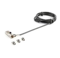 Cable de 2m de Seguridad Universal 3 en 1 para Ordenadores Portátiles 