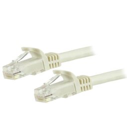 Cavo Ethernet CAT 6 UTP  da 7.5 m - Cavo di rete Gigabit antigrovigio 24 AWG - Bianco (N6PATC750CMWH)