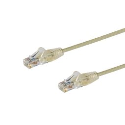 StarTech.com 1.5 m CAT6 Cable - Slim - Snagless RJ45 Connectors - Grey