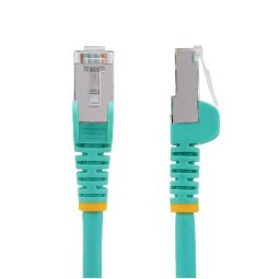 StarTech.com 3m CAT6a Ethernet Cable - Aqua - Low Smoke Zero Halogen (LSZH) - 10GbE 500MHz 100W PoE++ Snagless RJ-45 w/Strain Reliefs S/FTP 