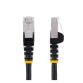 Cavo Ethernet CAT6a - 1m - Cavo di rete LSZH schermato Nero