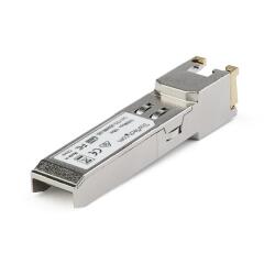 StarTech.com Cisco GLC-TE Compatible Module - 1000BASE-T Copper Industrial Gigabit Ethernet Transceiver - SFP to RJ45 Cat6/Cat5e 100m Extend
