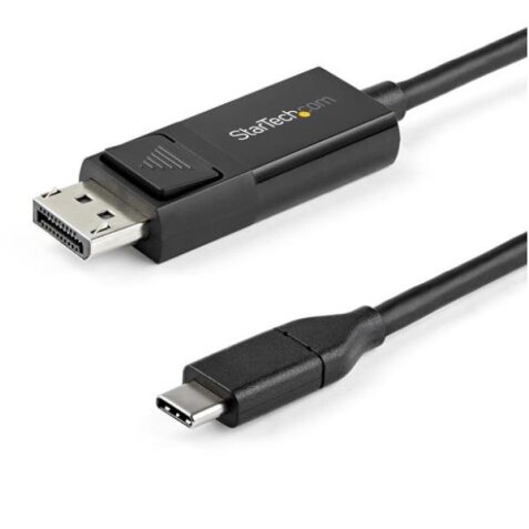 Cavo adattatore USB-C a DisplayPort 1.2 da 2 m - Bidirezionale - 4K 60Hz - USB type C a DP 1.2 - Thunderbolt 3 (CDP2DP2MBD)