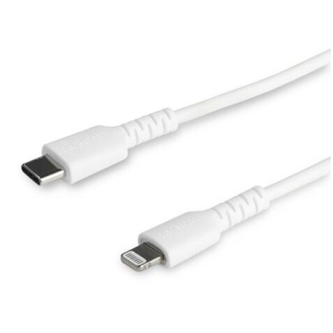 Cavo da USB C a Lightning da 2 m per iPhone / iPad / iPod - Certificato Apple MFi - Bianco (RUSBCLTMM2MW)