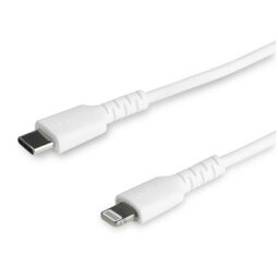 Cavo da USB C a Lightning da 1m  per iPhone / iPad / iPod - Certificato Apple MFi - Bianco (RUSBCLTMM1MW)