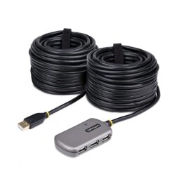 Cavo Prolunga USB 2.0 da 24m attivo con Hub a 4 Porte USB-A