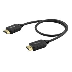 StarTech.com Premium High Speed HDMI Cable with Ethernet - 4K 60Hz - 0.5 m