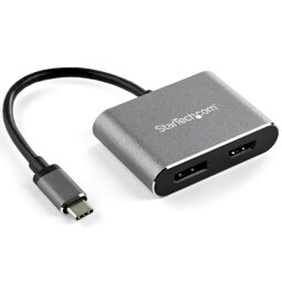 Adattatore USB-C a DisplayPort o HDMI - 4K 60Hz UHD - Convertitore video 2-in-1 da USB type C a HDMI/DP (CDP2DPHD)
