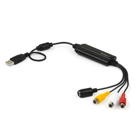 Scheda di acquisizione video da S Video/Composito a USB con supporto TWAIN - Convertitore analogico a digitale (SVID2USB232)