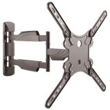 Startech.com full motion tv wall mount - 32-55 inch (77lb/35kg) vesa displays - low profile universal flat screen tv wall mount - heavy duty