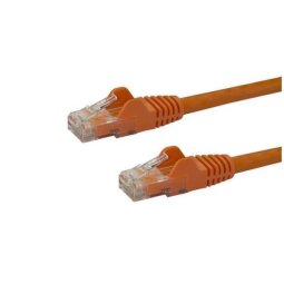 StarTech.com 50cm CAT6 Ethernet Cable, 10 Gigabit Snagless RJ45 650MHz 100W PoE Patch Cord, CAT 6 10GbE UTP Network Cable w/Strain Relief, O