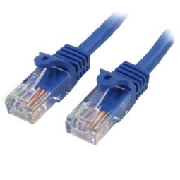 Cavo di Rete da 10m Blu Cat5e Ethernet RJ45 Antigroviglio - Cavo Patch Snagless