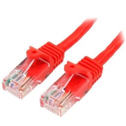 StarTech.com 0.5m Red Cat5e / Cat 5 Snagless Ethernet Patch Cable 0.5 m - patch cable - 50 cm - red