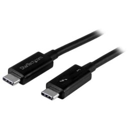 StarTech.com 3 ft. (1 m) Thunderbolt 3 Cable with 100W Power Delivery - 40Gbps
