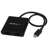 Splitter Multi-Monitor USB-C a HDMI - Hub MST Tipo-C a 2 porte compatabile con Thunderbolt 3