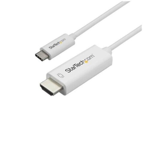 Cavo HDMI a USB-C da 2m - Cavetto USB 3.1 Tipo C a HDMI - 4k a 60Hz - Bianco (CDP2HD2MWNL)