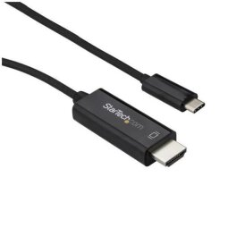 StarTech.com 10ft (3m) USB C to HDMI Cable, 4K 60Hz USB Type C to HDMI 2.0 Video Adapter Cable, Thunderbolt 3 Compatible, Laptop to HDMI Mon
