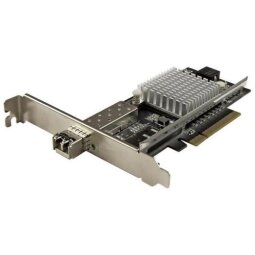 StarTech.com 10G Network Card - 1x 10G Open SFP+ Multimode LC Fiber Connector - Intel 82599 Chip - Gigabit Ethernet Card (PEX10000SRI) - net