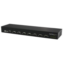 StarTech.com USB to Serial Hub - 8 Port - COM Port Retention - Rack Mount and Daisy Chainable - FTDI USB to RS232 Hub (ICUSB23208FD) - seria