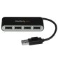 Hub USB 2.0 portatile a 4 porte con cavo - Mini Hub USB2.0