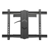 StarTech.com TV Wall Mount for up to 80 inch (110lb) VESA Mount Displays, Low Profile Full Motion Universal TV Wall Mount Bracket, Heavy Dut