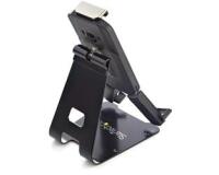 Soporte para Tablet con Cable de Seguridad con Candado K-Slot - Base para Tablets de 7,9 a 13 Pulgadas - Soporte Universal Ajustable de Sobremesa para Tablet - Soporte Antirrobo